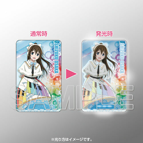 【預購日本進口精品-2022/10月中旬】『LoveLive！虹咲學園學園偶像同好會』PIICA＋透明票卡夾 （櫻坂雫）