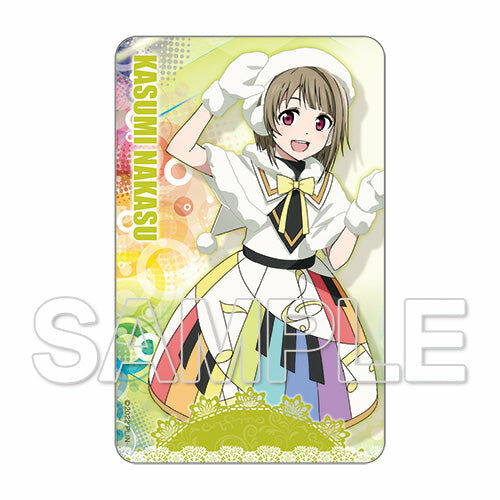 【預購日本進口精品-2022/10月中旬】『LoveLive！虹咲學園學園偶像同好會』PIICA＋透明票卡夾 （中須霞）