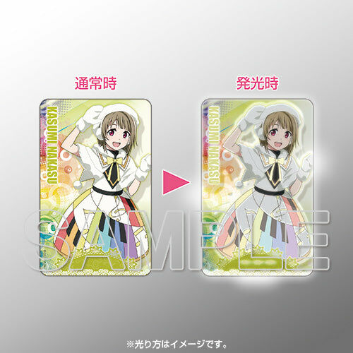 【預購日本進口精品-2022/10月中旬】『LoveLive！虹咲學園學園偶像同好會』PIICA＋透明票卡夾 （中須霞）