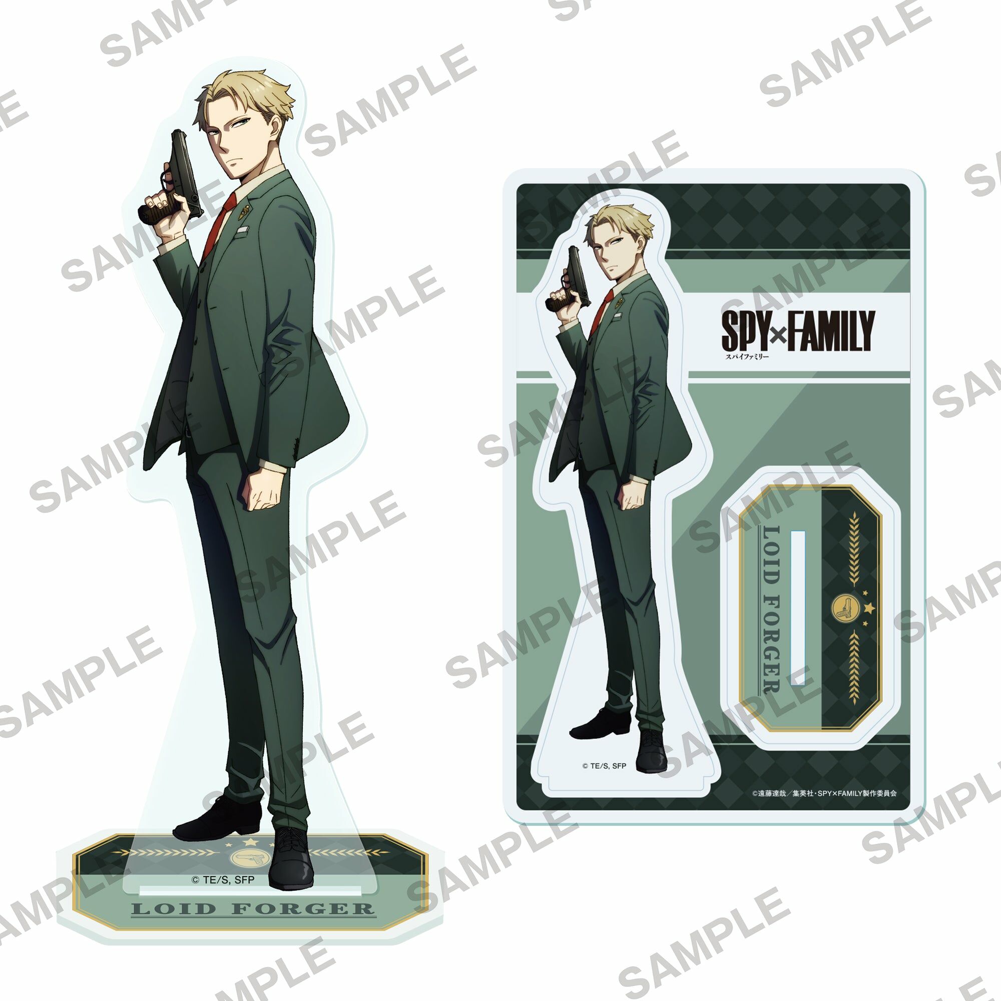 【預購日本進口精品-2022/9月中旬再販】SPY×FAMILY 間諜家家酒 壓克力立牌 洛伊德·佛傑