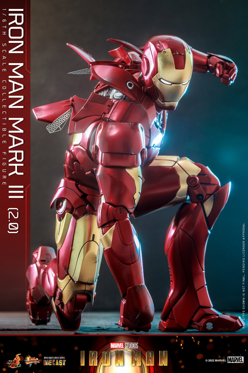 hottoys mms664D48 鋼鐵人馬克3 (Iron Man Mark III) 2.0 specia