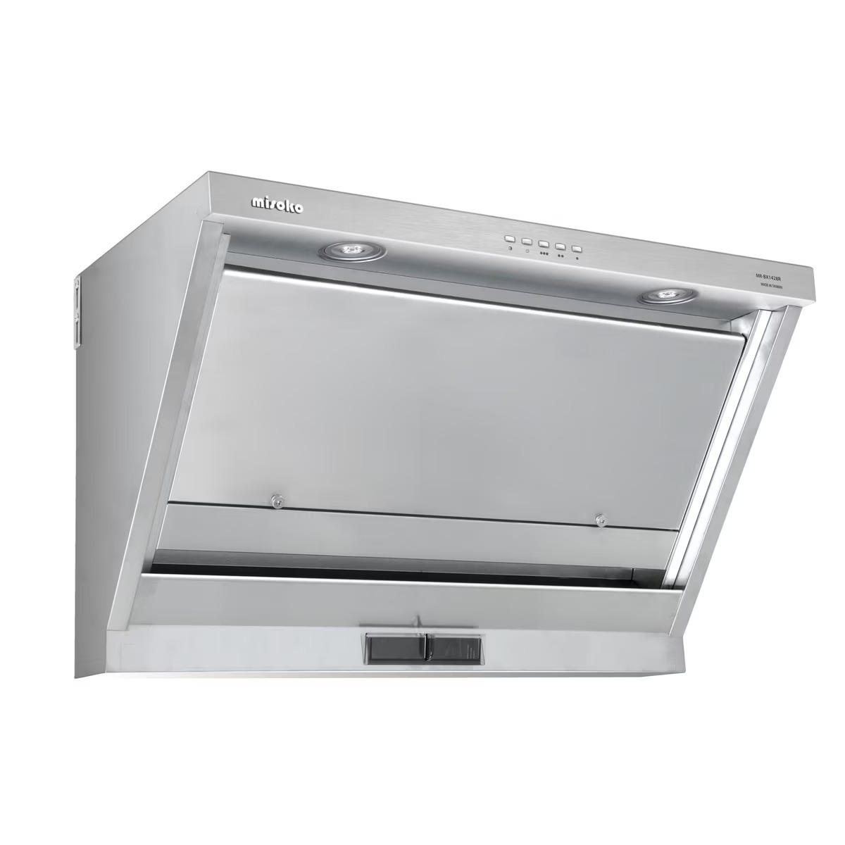 Misoko    MR-BX1428‧710mm 易拆傾斜式抽油煙機‧台灣製造‧香港行貨,原廠3年全機,摩打永久保養‧