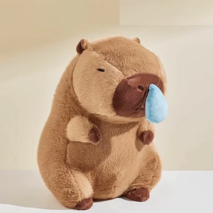 《51217》大鼻涕的水豚君玩偶娃娃/35cm