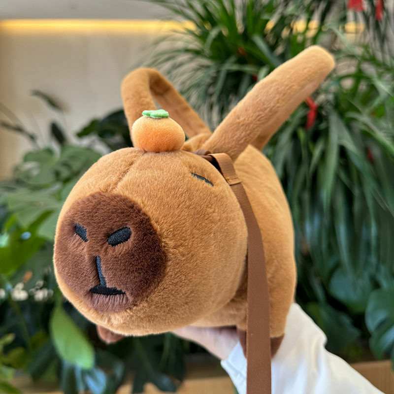 《51219》一隻行走的橘子水豚君包包