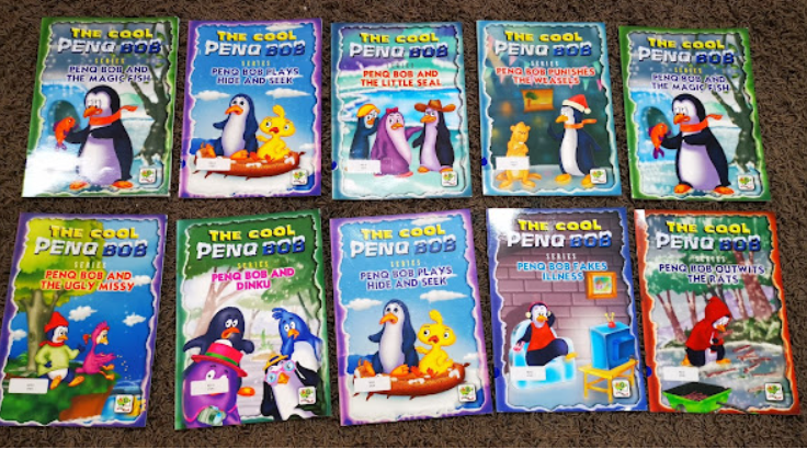 THE COOL PENQ BOB SERIES 10 BOOKS