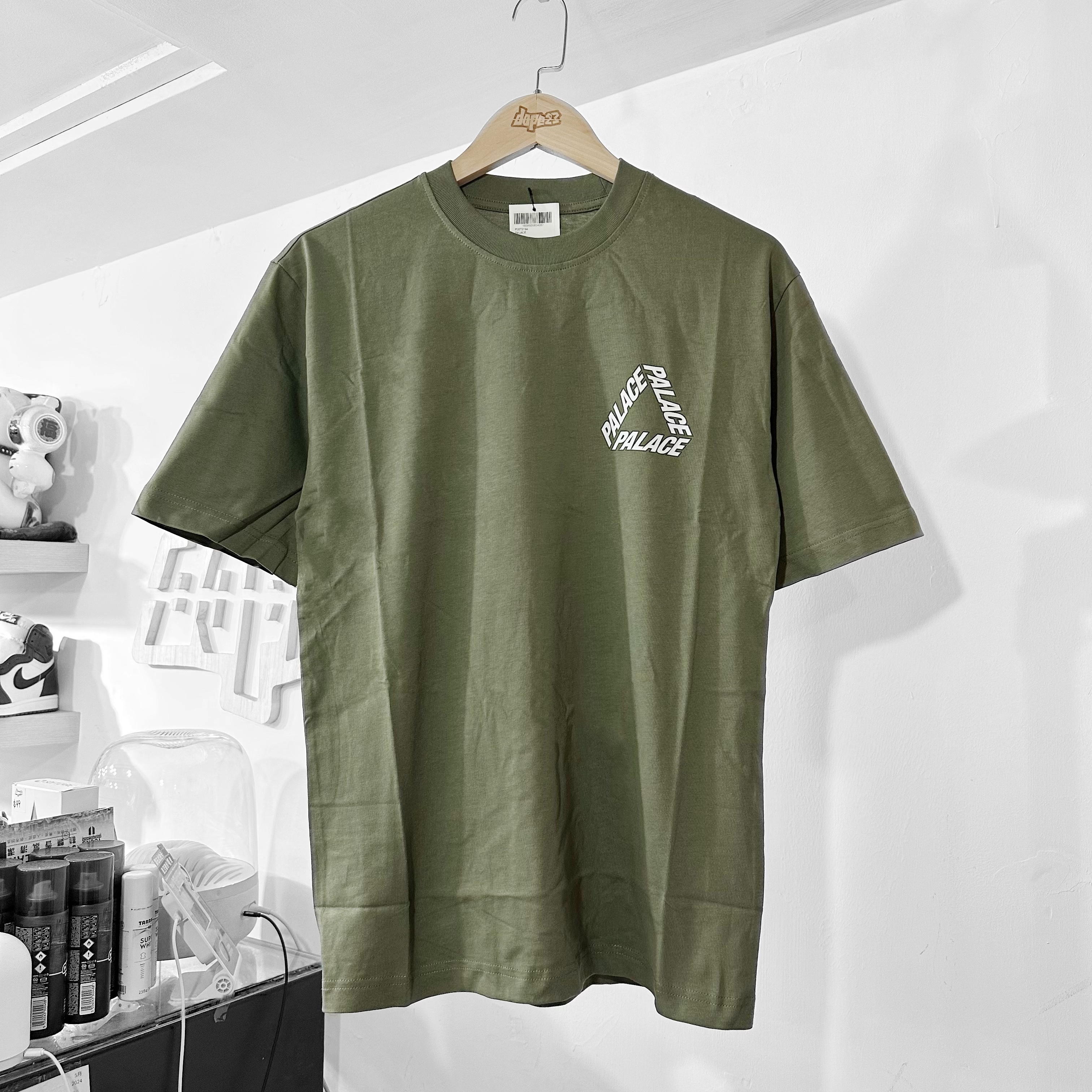 PALACE SS24 P-3 Outline T-Shirt (Olive)