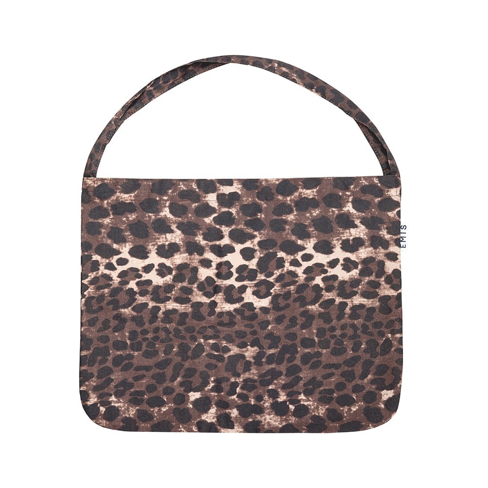 現貨┃emis COTTON LEOPARD ECO BAG 豹紋 帆布包