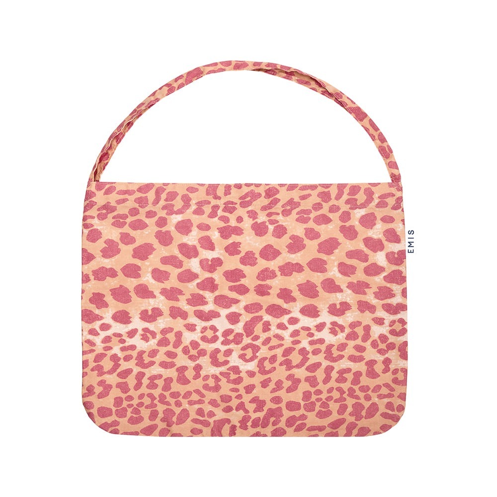 現貨┃emis COTTON LEOPARD ECO BAG 豹紋 帆布包