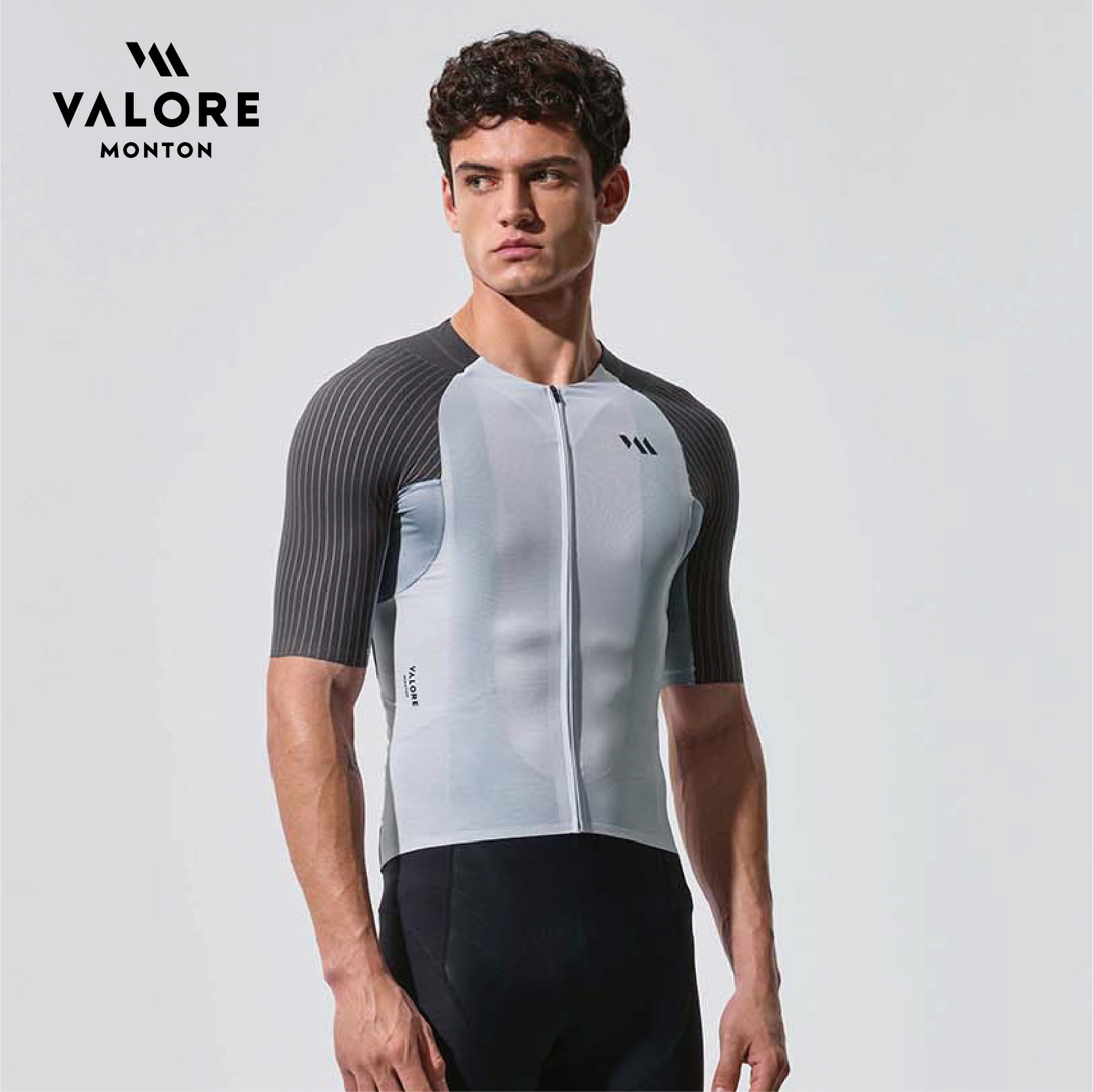 紀元淺灰男款短上衣