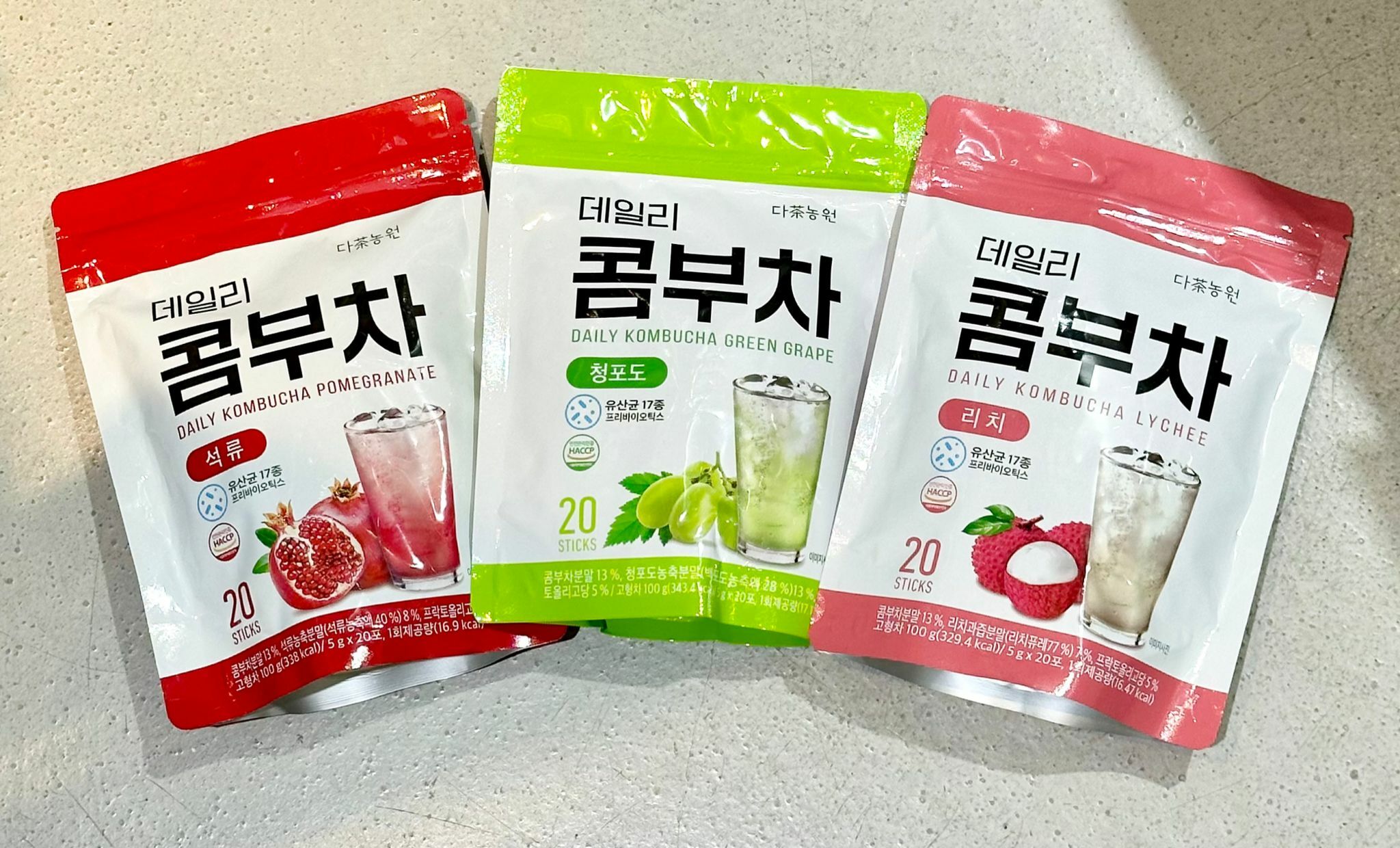 韓國 Danongwon 乳酸菌 0%糖康普茶