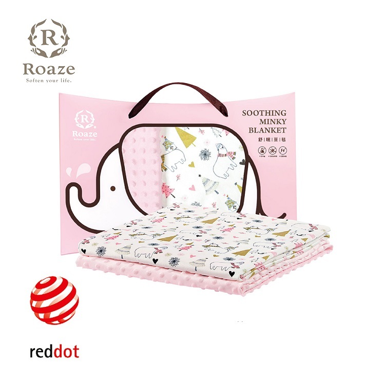 【Roaze 柔仕】 舒眠豆毯 耶誕白熊(厚/薄兩款可選)