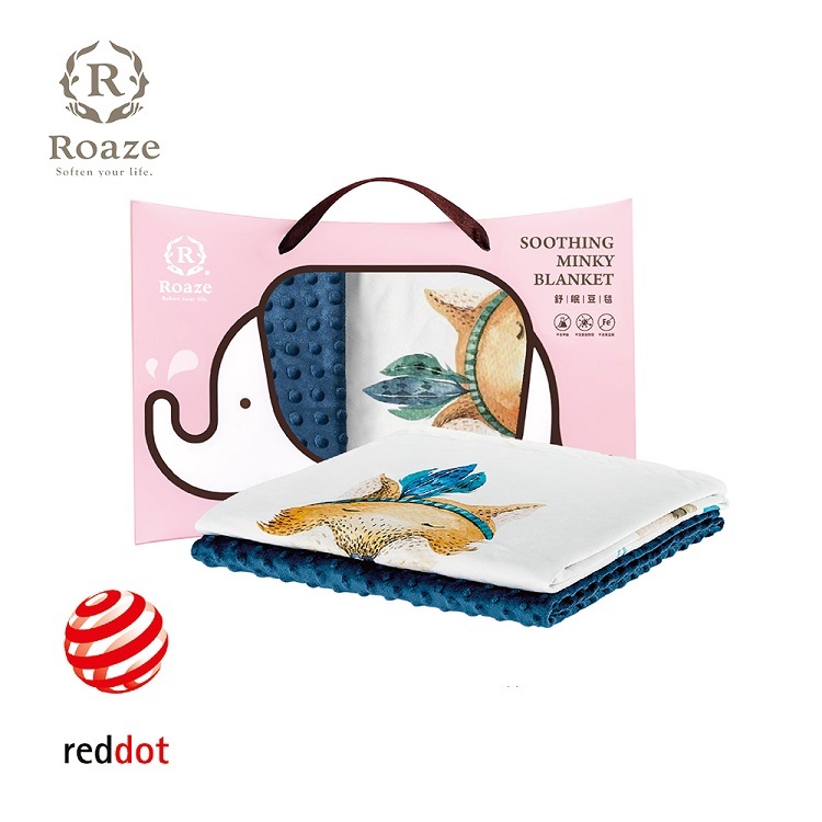【Roaze 柔仕】 舒眠豆毯 神秘赤狐(厚/薄兩款可選)