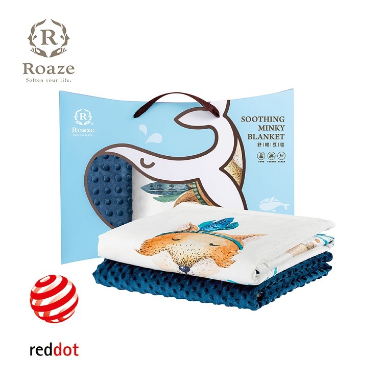 【Roaze 柔仕】 舒眠豆毯 神秘赤狐 (厚款)