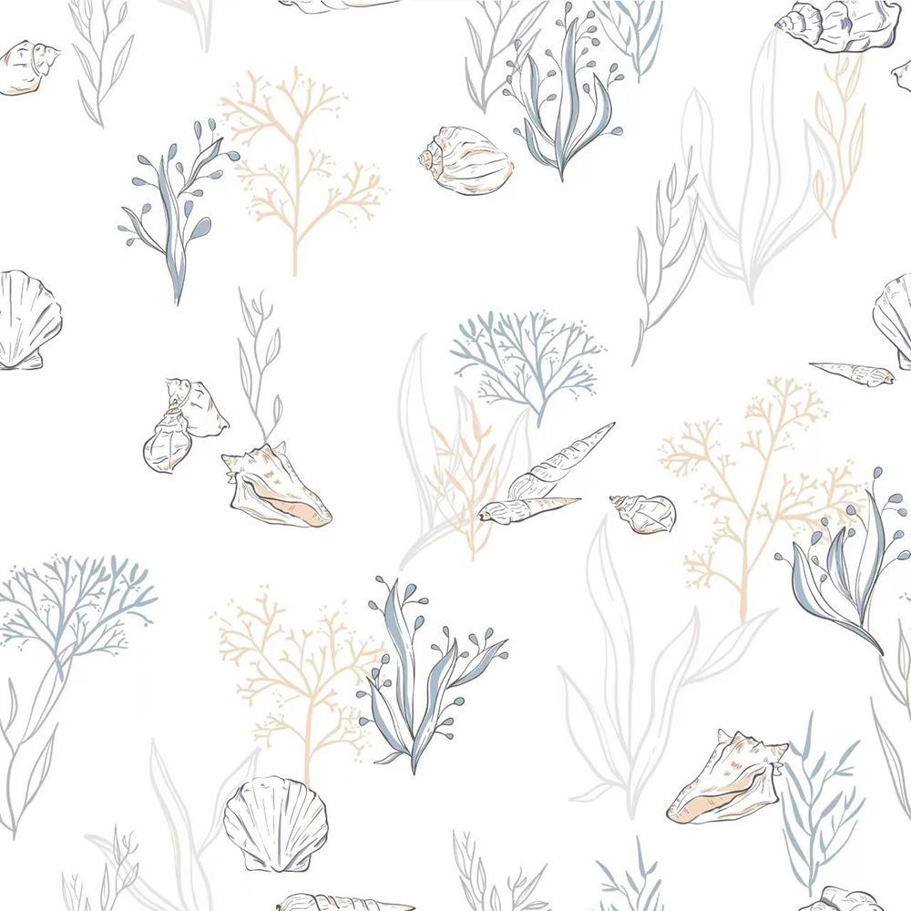 【Roaze 柔仕】冰絲竹纖維涼感紗布被 - 手繪珊貝