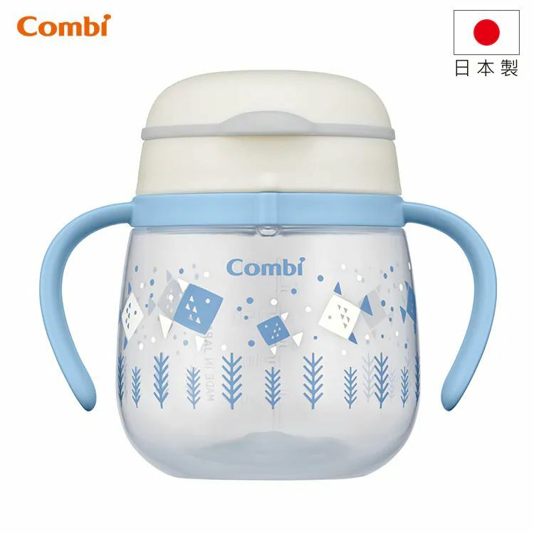 Combi 【日本製】 Laku Mug 初學直飲杯 (5mth+) #海底世界
