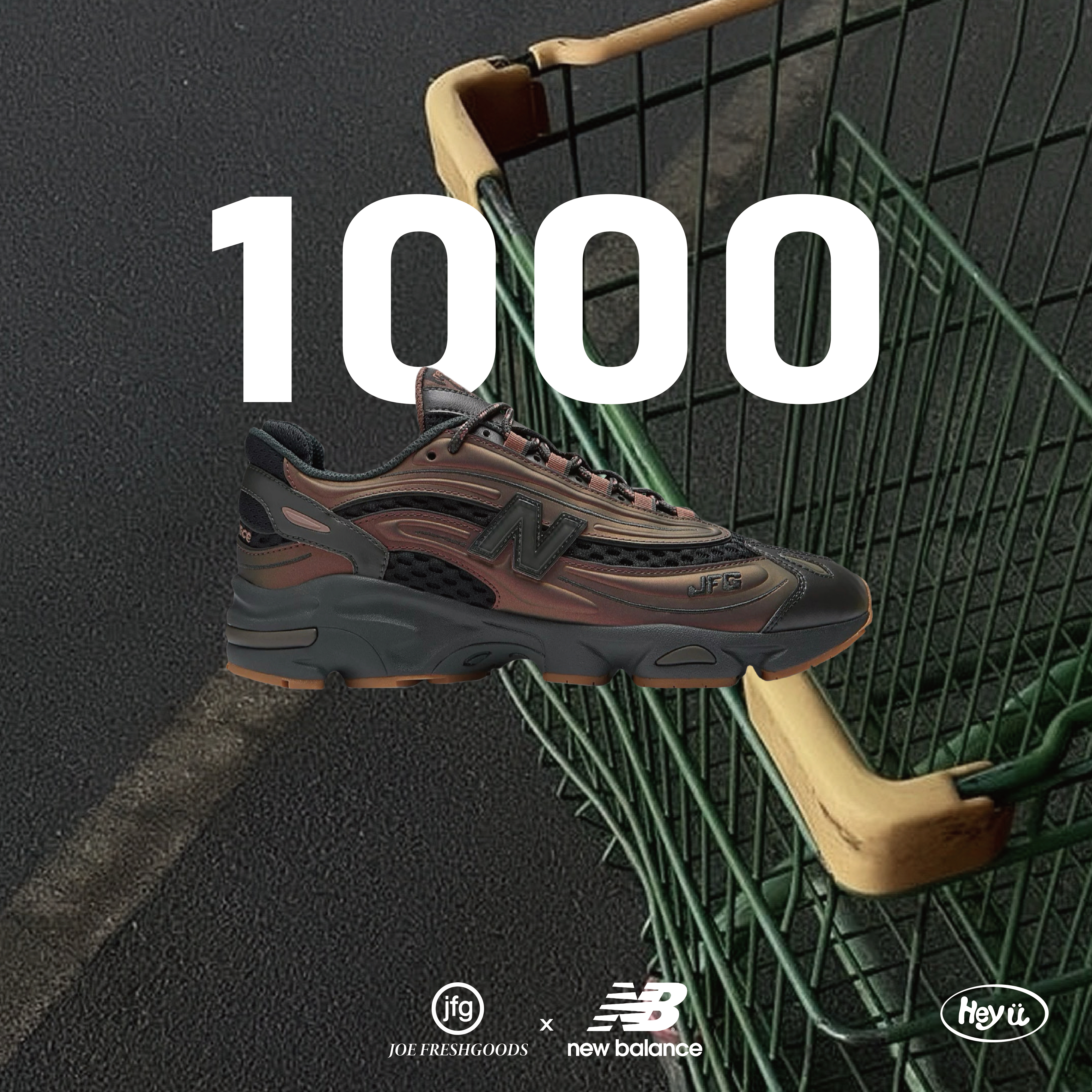 New Balance x Joe Freshgoods  (紅棕)