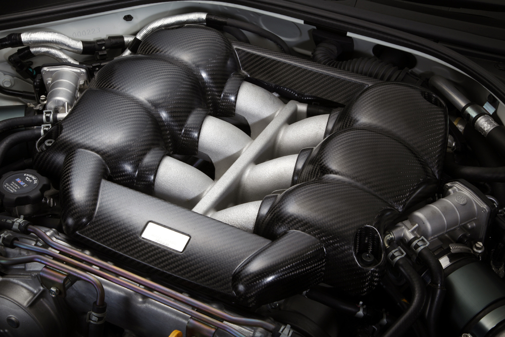 MINE'S CARBON 引擎上蓋 NISSAN GT-R R35