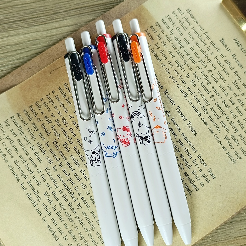 日本UNI ．uni-ball one x 三麗鷗 超細鋼珠筆 0.38mm 共五款