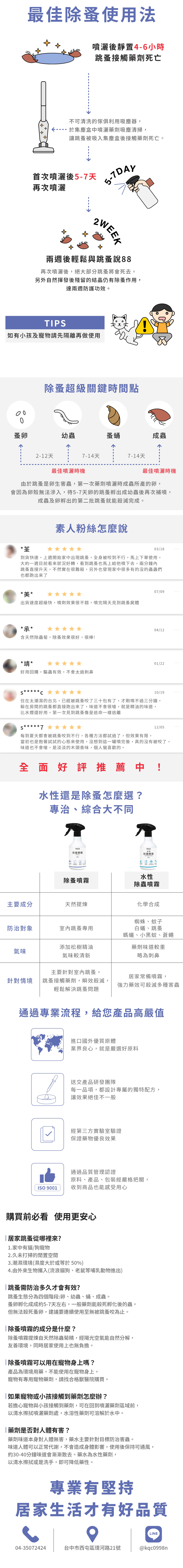 除蚤噴霧使用方法