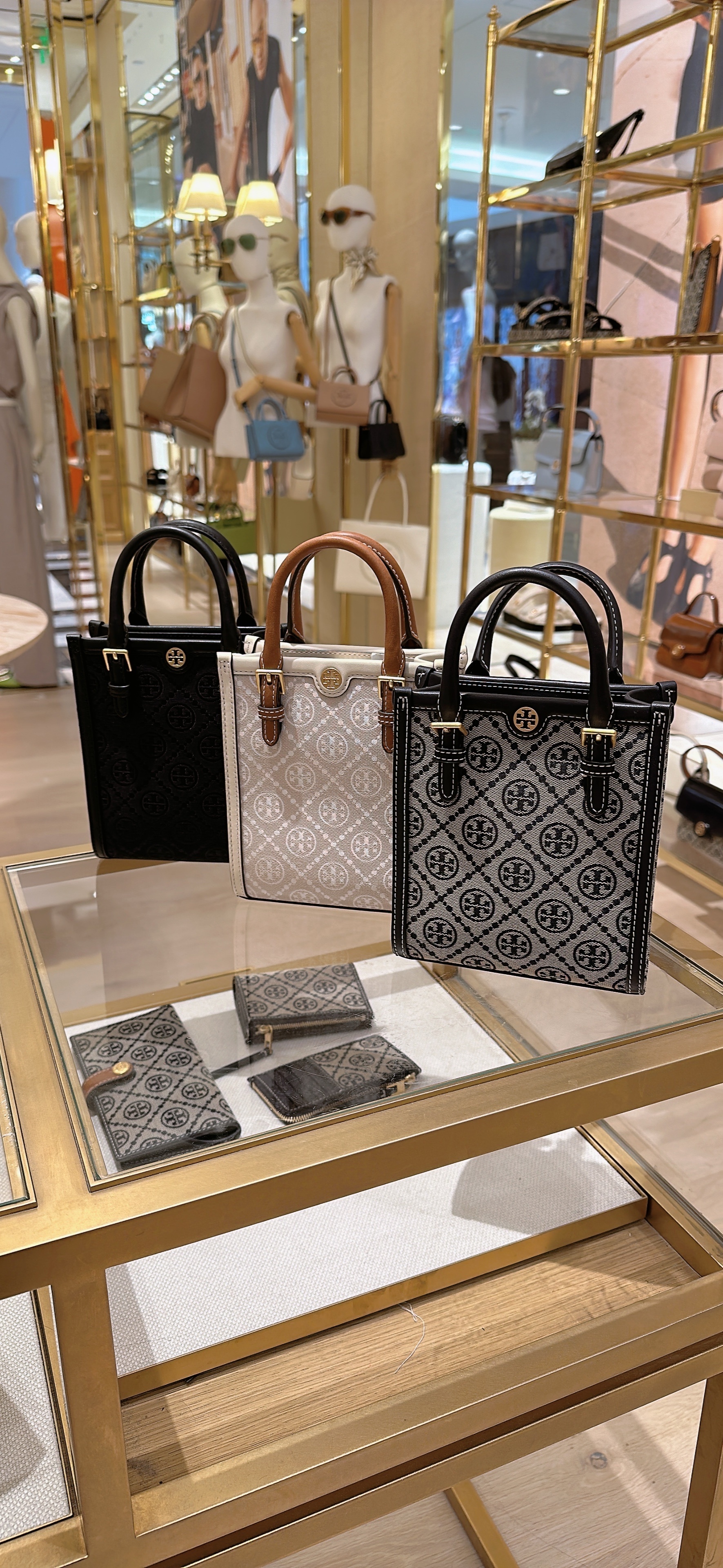 Tory Burch T monogram mini tote