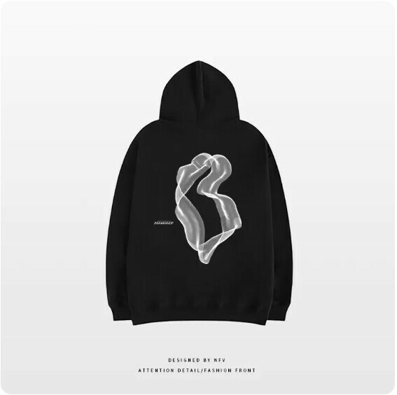 熱賣連帽衛衣【M-3XL】【黑色-薄款】(下單後聯絡客服確認發貨尺碼) 