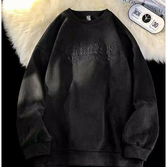 新款衛衣男春秋款（黑色【S_3XL碼】（下單後聯繫客服確認發貨尺碼）