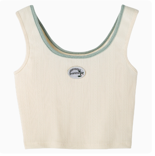 Sleeveless camisoles (apricot) (size S-XL) (contact customer service to confirm the shipping ruler after placing an order)
