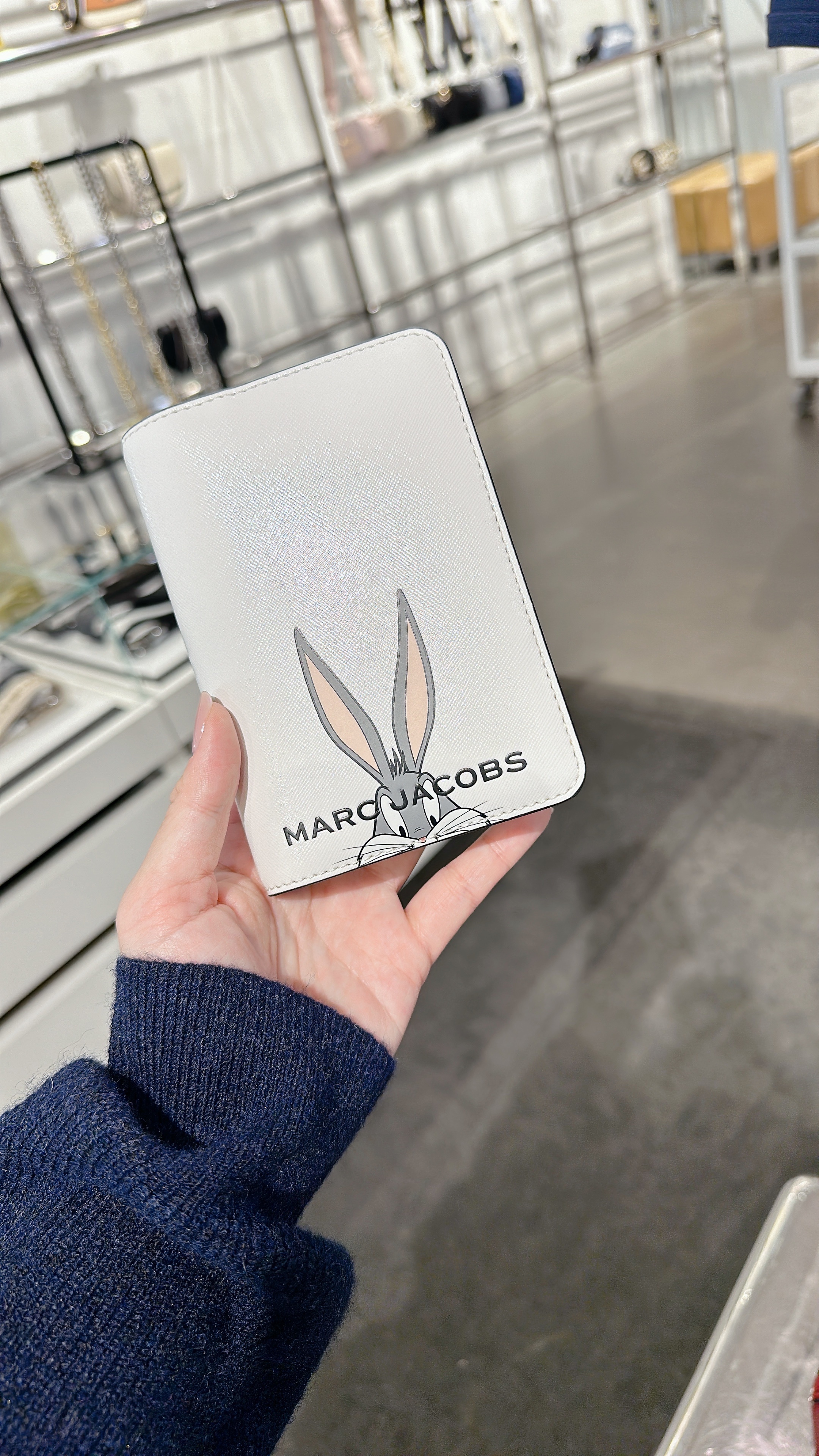 Marc Jacobs Bunny passport holder