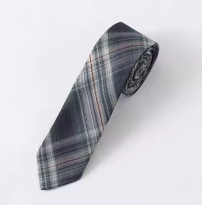Plaid hand-tie accessory (forest i letter) (one size)