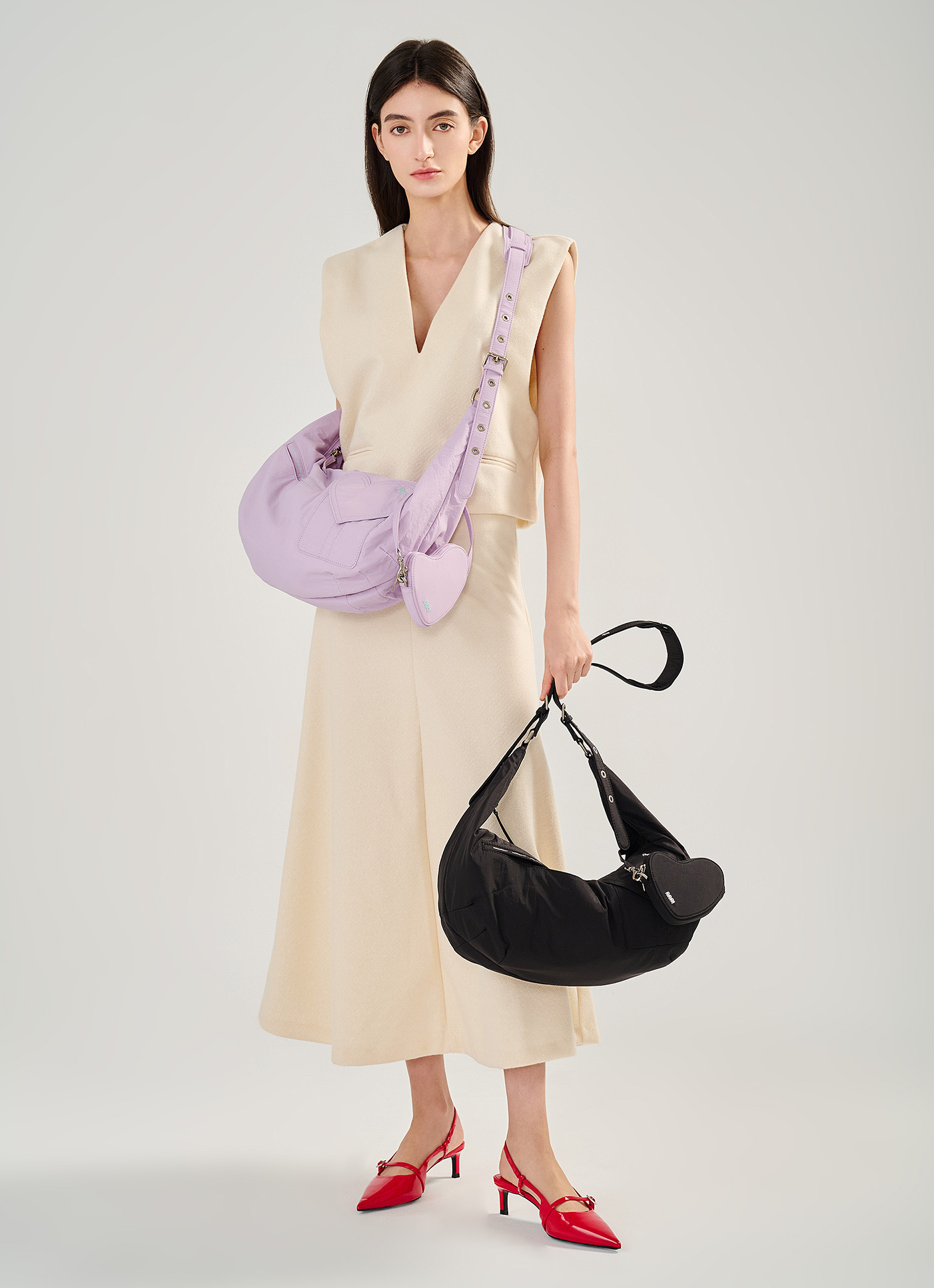 ROBINMAY◇Lovely day ナイロンクロスボディバッグ Z468◇送料込 org.jpg