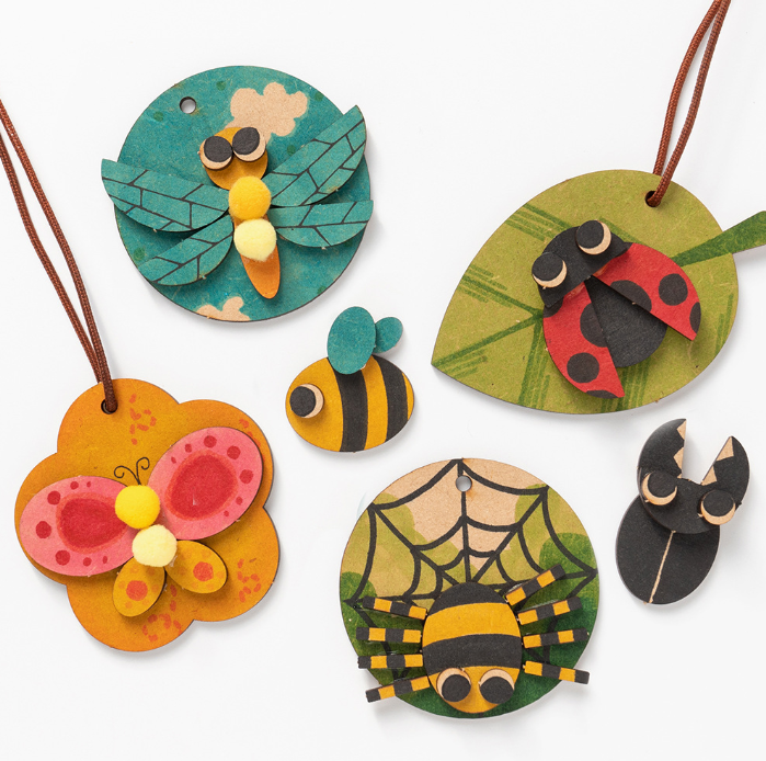 DIY韓式手工課昆蟲製作材料包 A30195