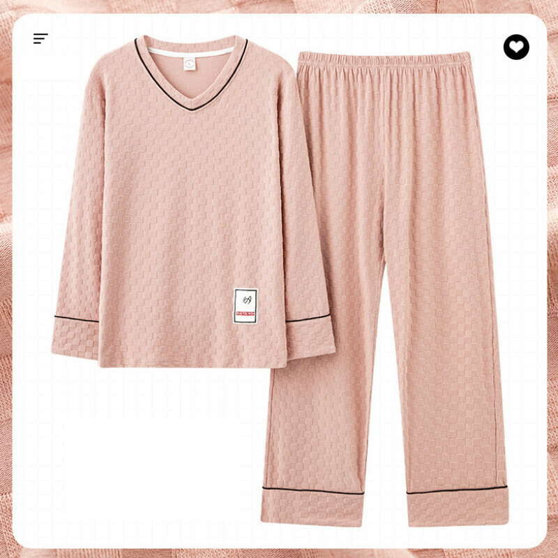 Long Sleeve Pajama Set [M-XXL AM-1911] [Contact customer service to confirm shipping size after placing an order]