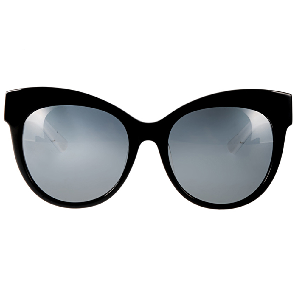 【BLANC&ECLARE】PARIS BW 貓眼圓框太陽眼鏡 潔西卡個人品牌 #城市系列 - 巴黎