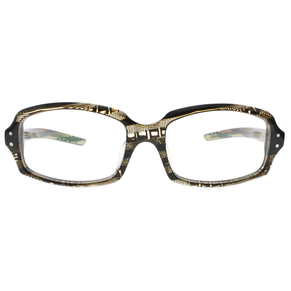 【EOS】E8089 L23 時尚格紋方框光學眼鏡