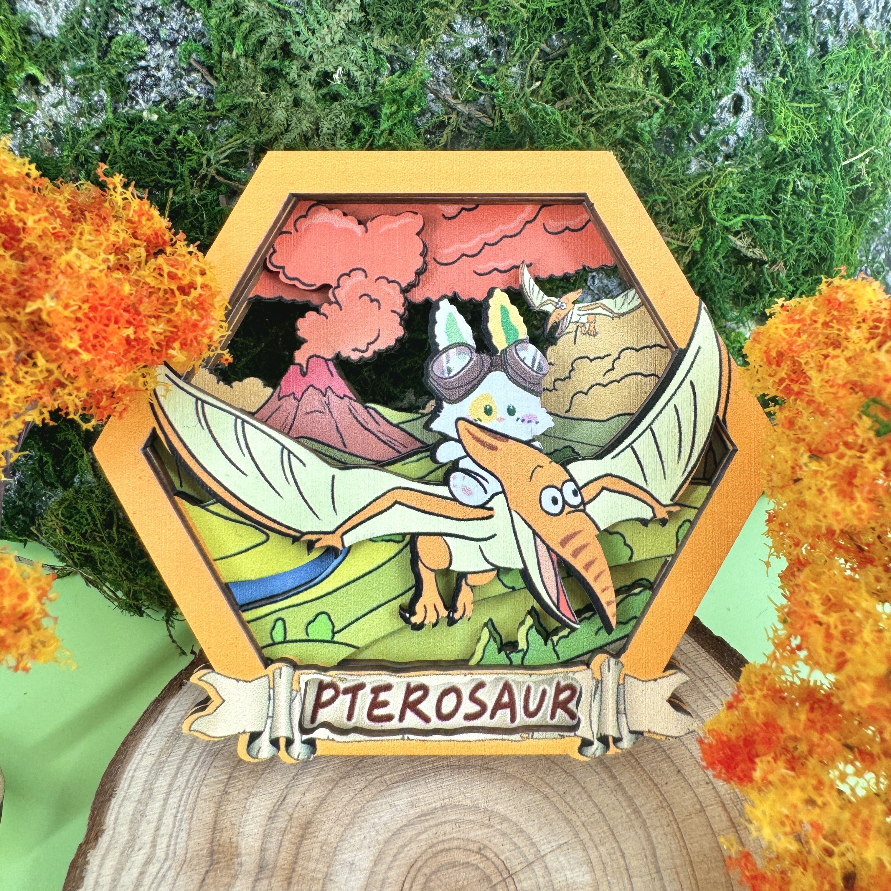 Dinosaur Magnet - Pterosaur