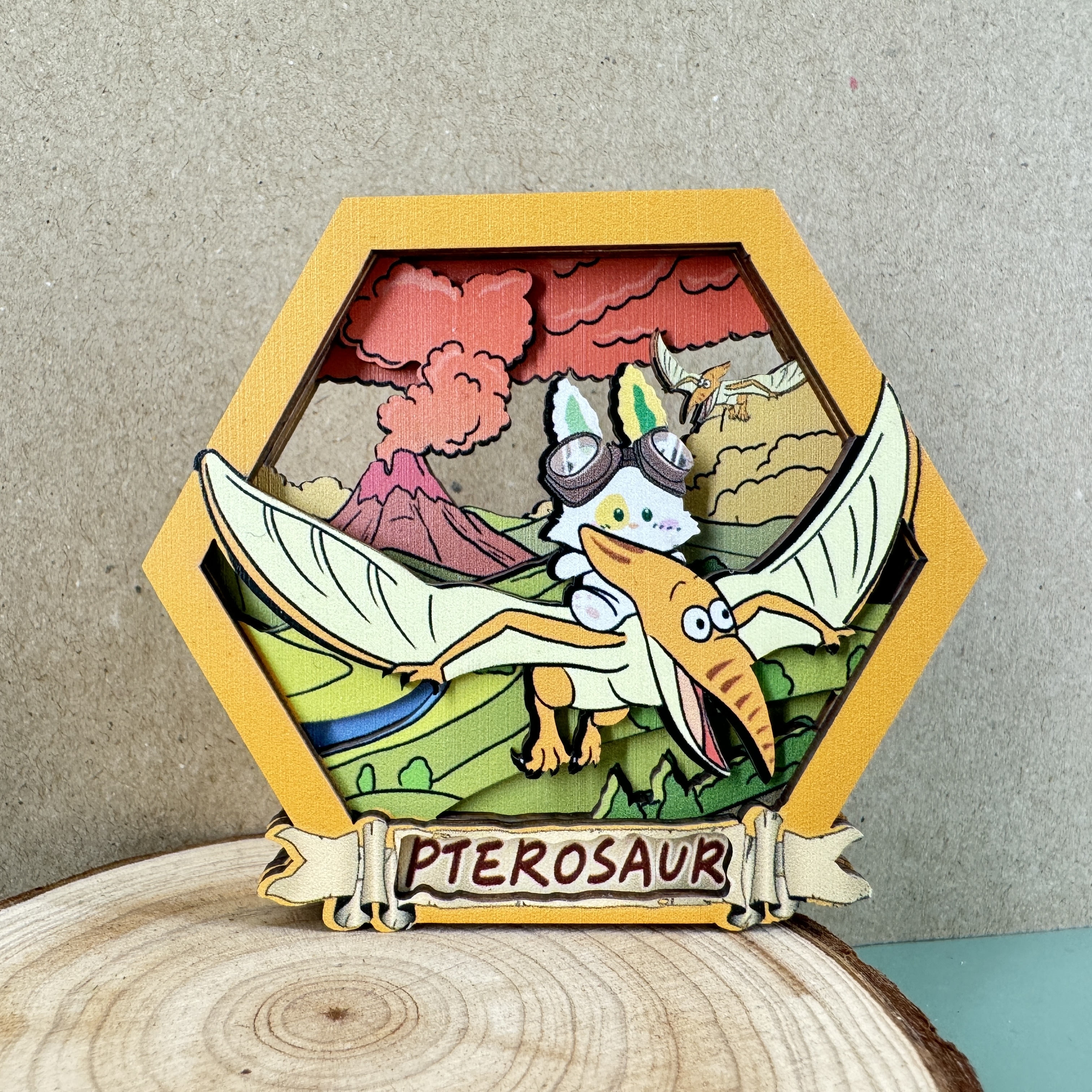 Dinosaur Magnet - Pterosaur