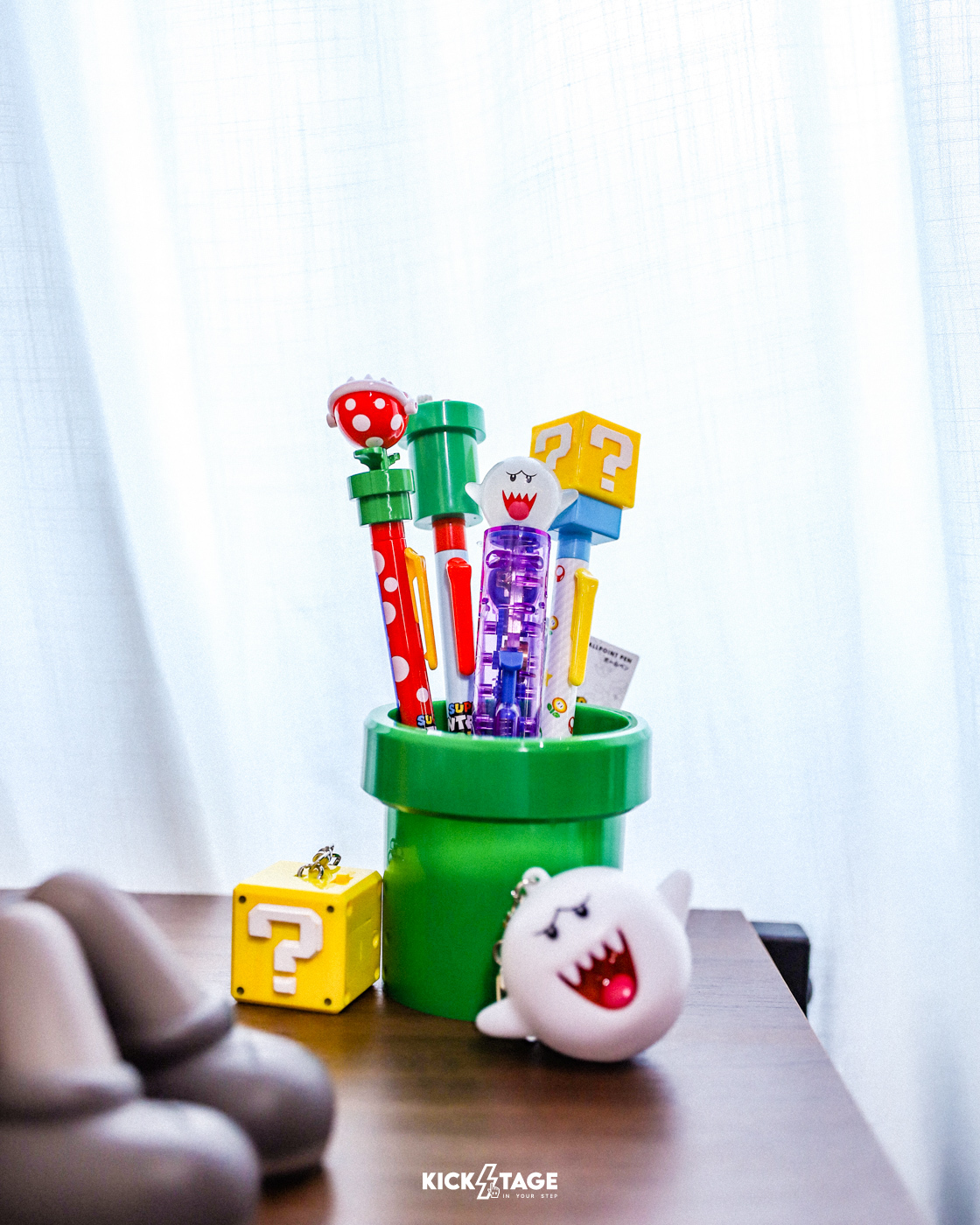 日本環球影城限定 Super Mario 任天堂瑪利歐樂園 食人花 水管馬力歐 原子筆【SM003】