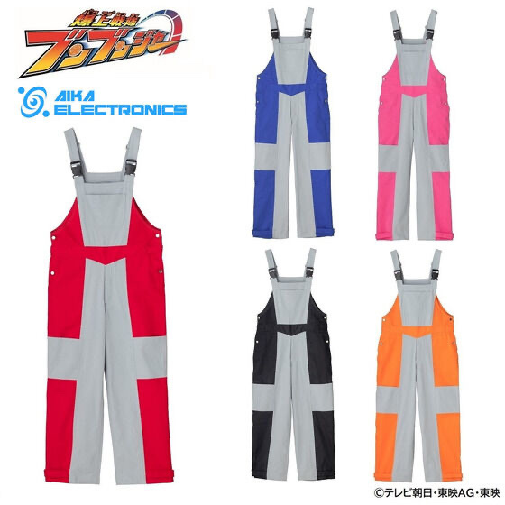 223937 Pbandai 預訂2025/4月 爆上戦隊ブンブンジャー×AIKA ELECTRONICS　ピットクルーオーバーオール