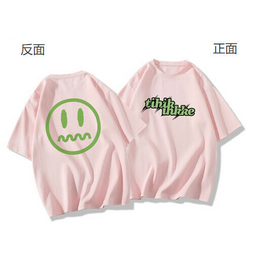 Hot selling loose short-sleeved T-shirt [Pink] [XS-2XL size] (please contact customer service to confirm the delivery size after placing the order)