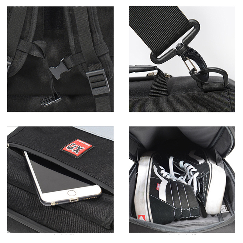 【BGMK008】滑板二合一收納可拆卸雙肩後背包