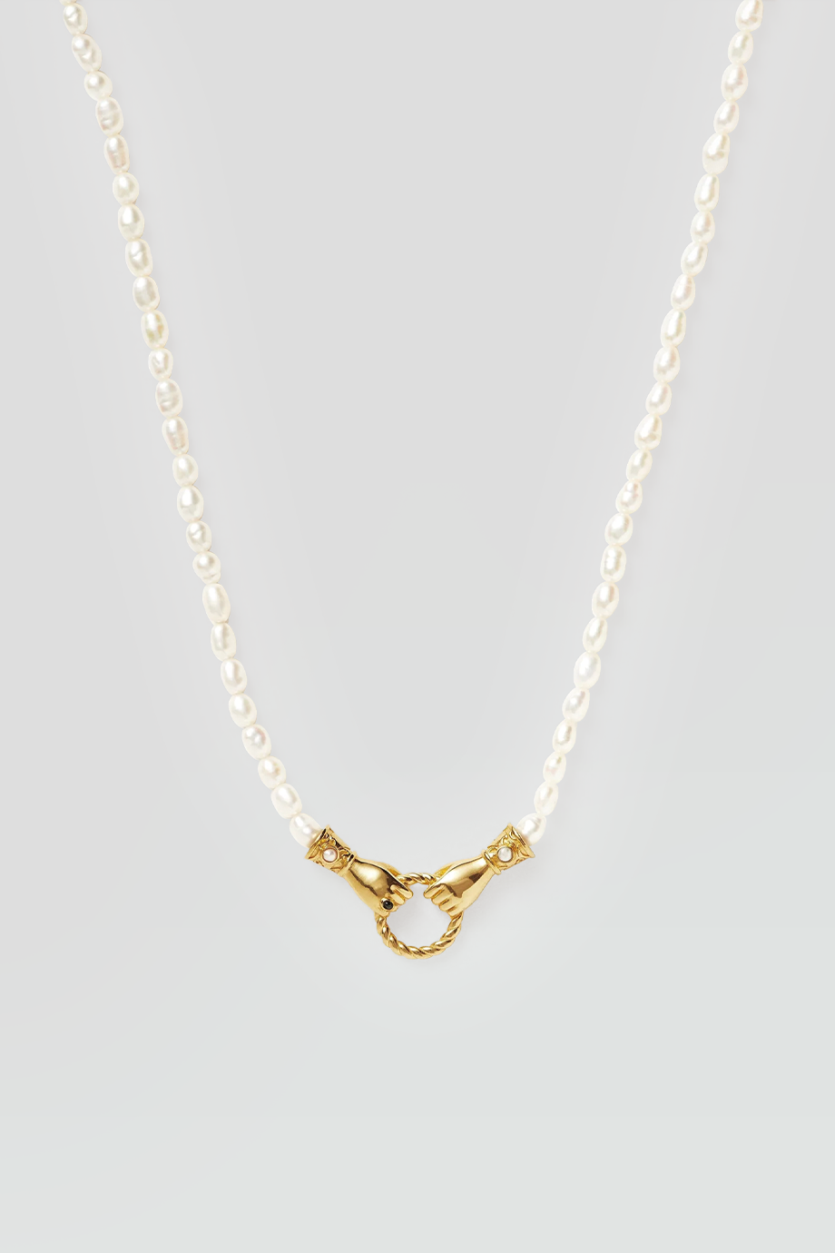 MISSOMA｜IN GOOD HANDS 雙手造型珍珠項鍊