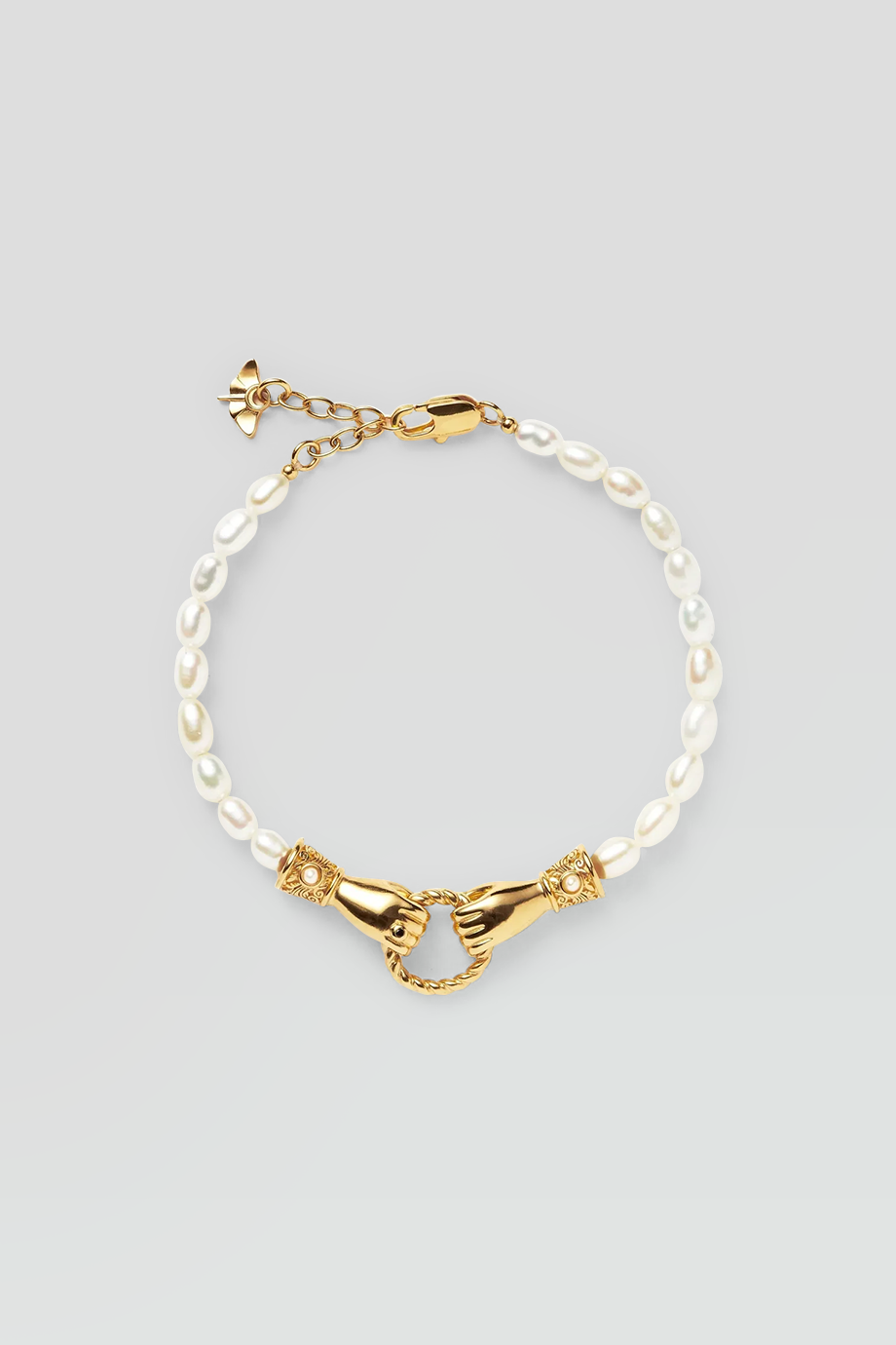 MISSOMA｜IN GOOD HANDS 雙手造型珍珠手鍊