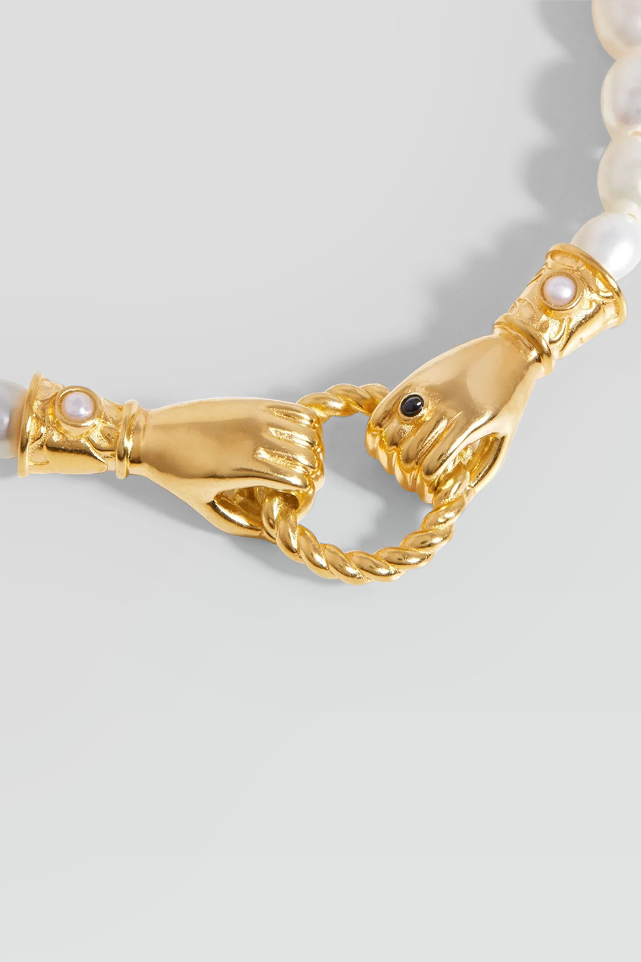 MISSOMA｜IN GOOD HANDS 雙手造型珍珠手鍊