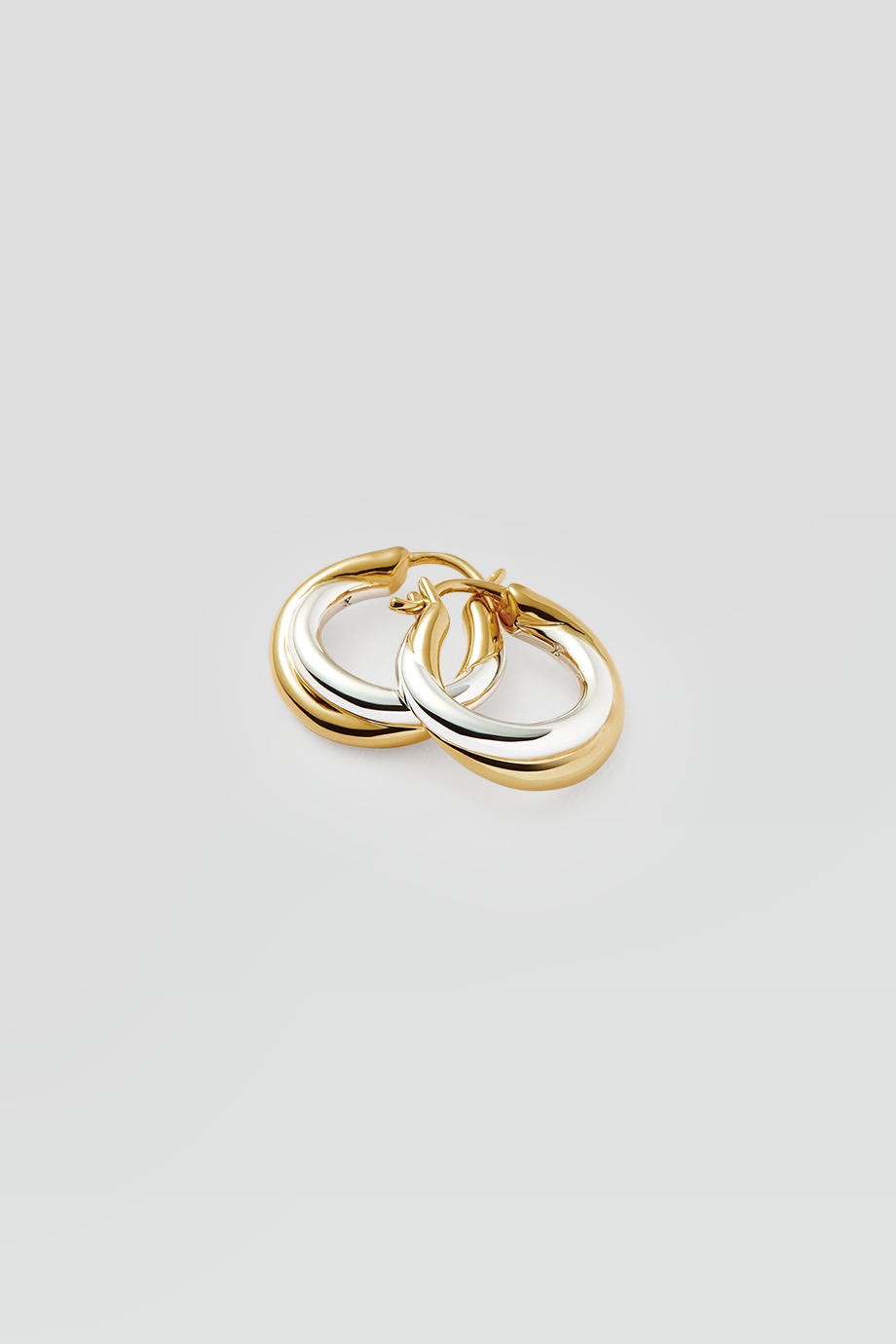 MISSOMA｜ENTWINE 雙色交錯迷你圓圈耳環