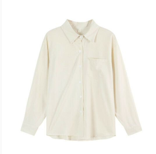 Shirt Jacket Women's Summer Thin (Apricot Premium Edition) [Size: S-XL [Contact customer service to confirm the shipping size after placing the order]