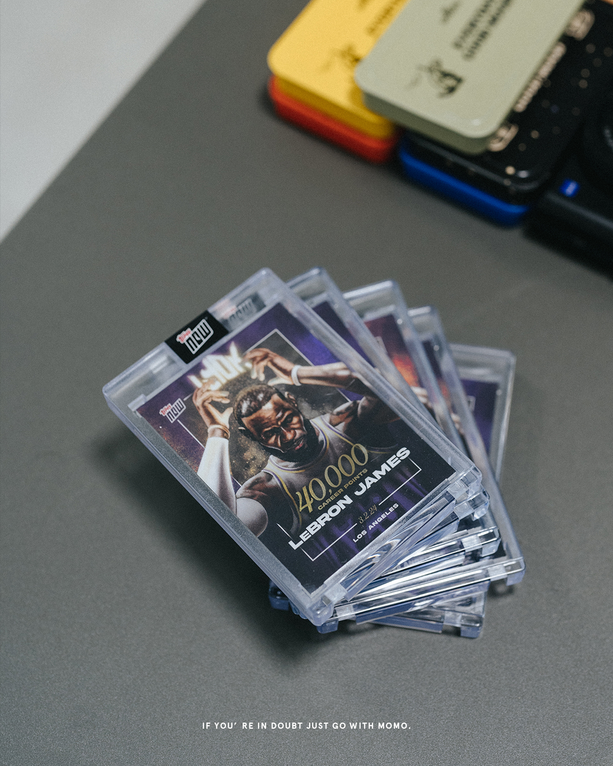 【現貨】LeBron James - 2023-24 TOPPS NOW® Basketball Card LJ-40K 籃球卡收藏