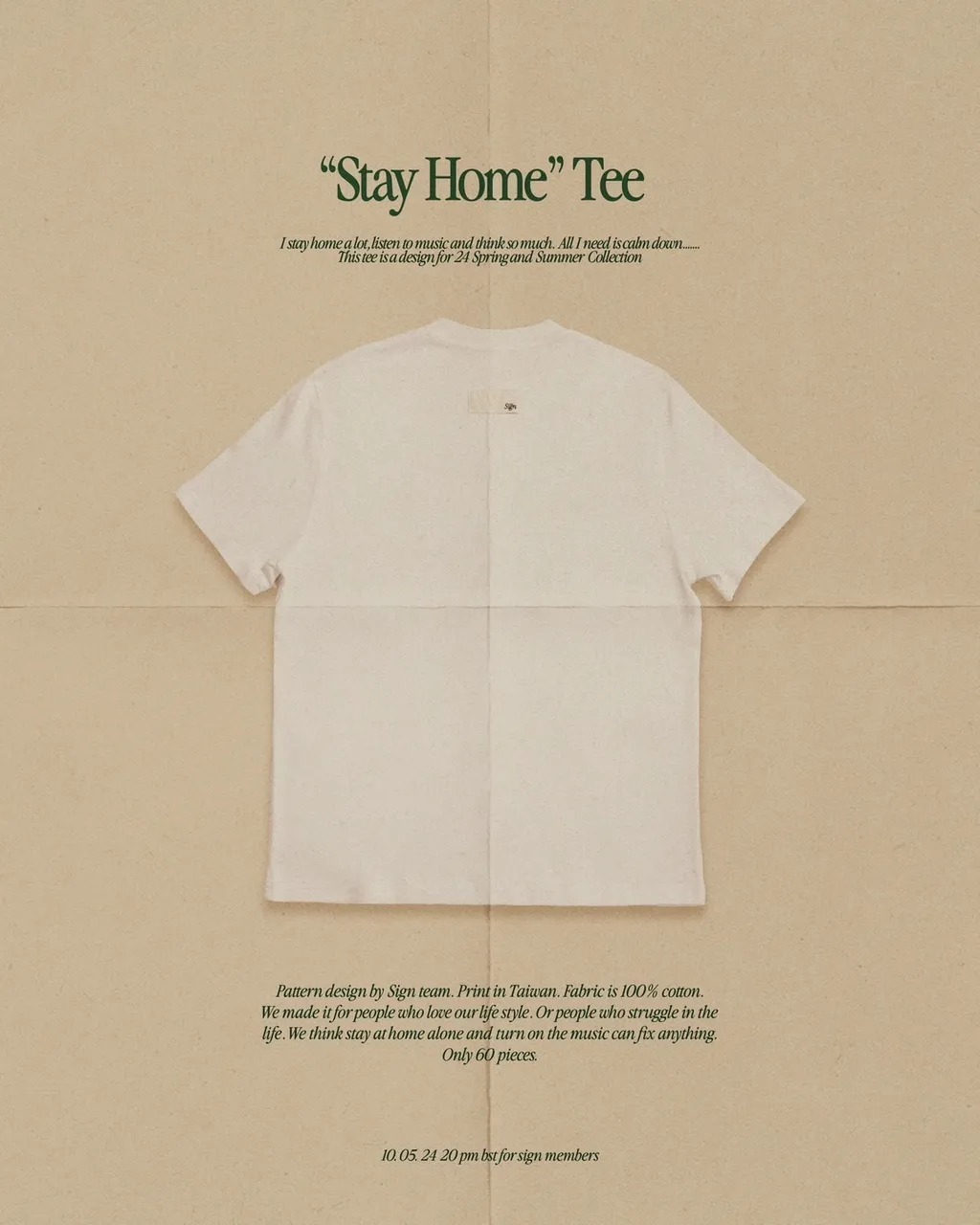 SiGN Stay Home Tee