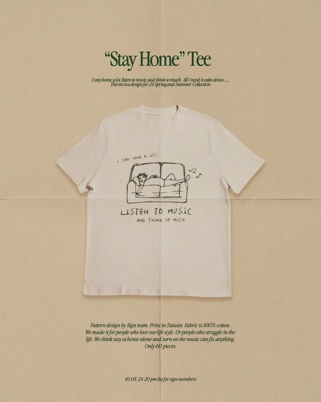SiGN Stay Home Tee