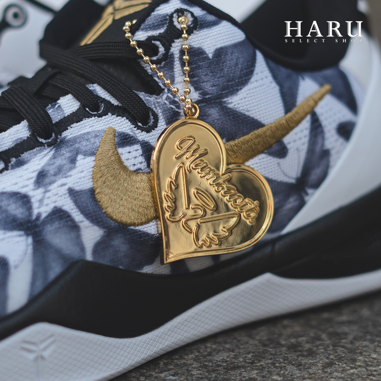 Nike Kobe 8 Protro Mambacita 黑白金勾 蝴蝶 Gianna Gigi Bryant 實戰籃球鞋 FV6325-100