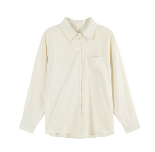 Shirt jacket women's summer thin (apricot high quality) [size: S-XL] [contact customer service to confirm the shipping size after placing an order]